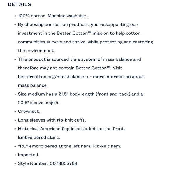 Ralph Lauren Flag Sweater - Picture 5 of 6